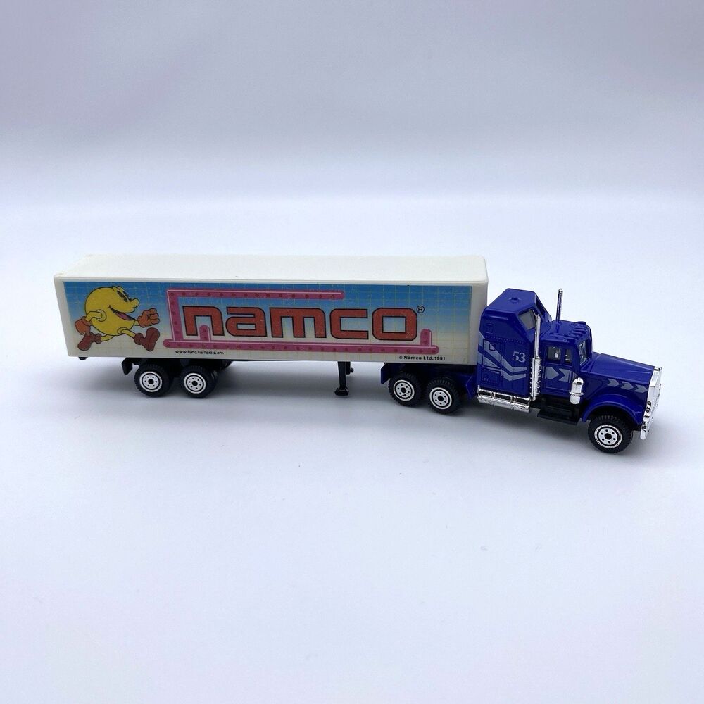 VTG Pac-Man Namco Semi Truck Trailer Big Rig Collectible Namco Limited 1991